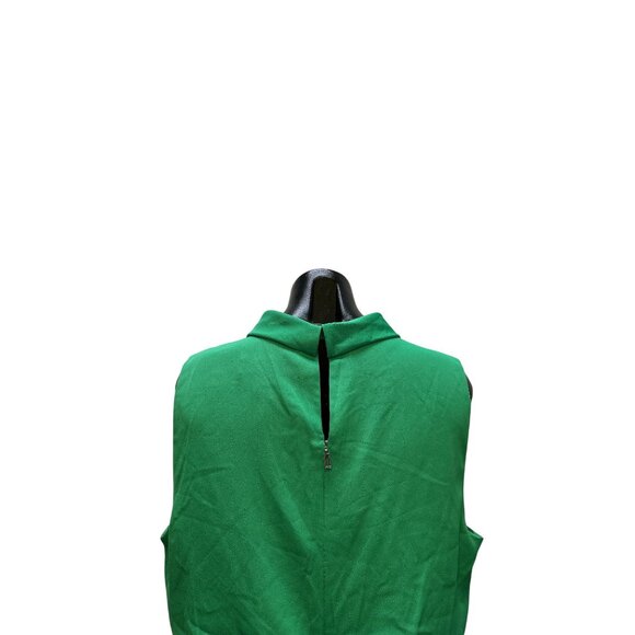 Karl Lagerfeld Sleeveless Green Maxi Dress - Picture 6 of 9